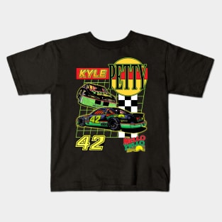 Kyle Petty Mello Yello Vintage Nascar Design Kids T-Shirt